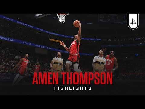 Amen Thompson (22 points) Highlights vs. Washington Wizards