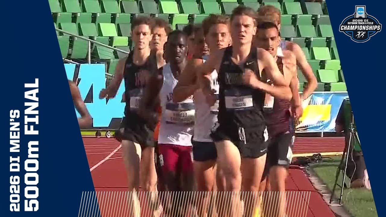 Men's 5000m final - 2026 NCAA outdoor track & field championships
