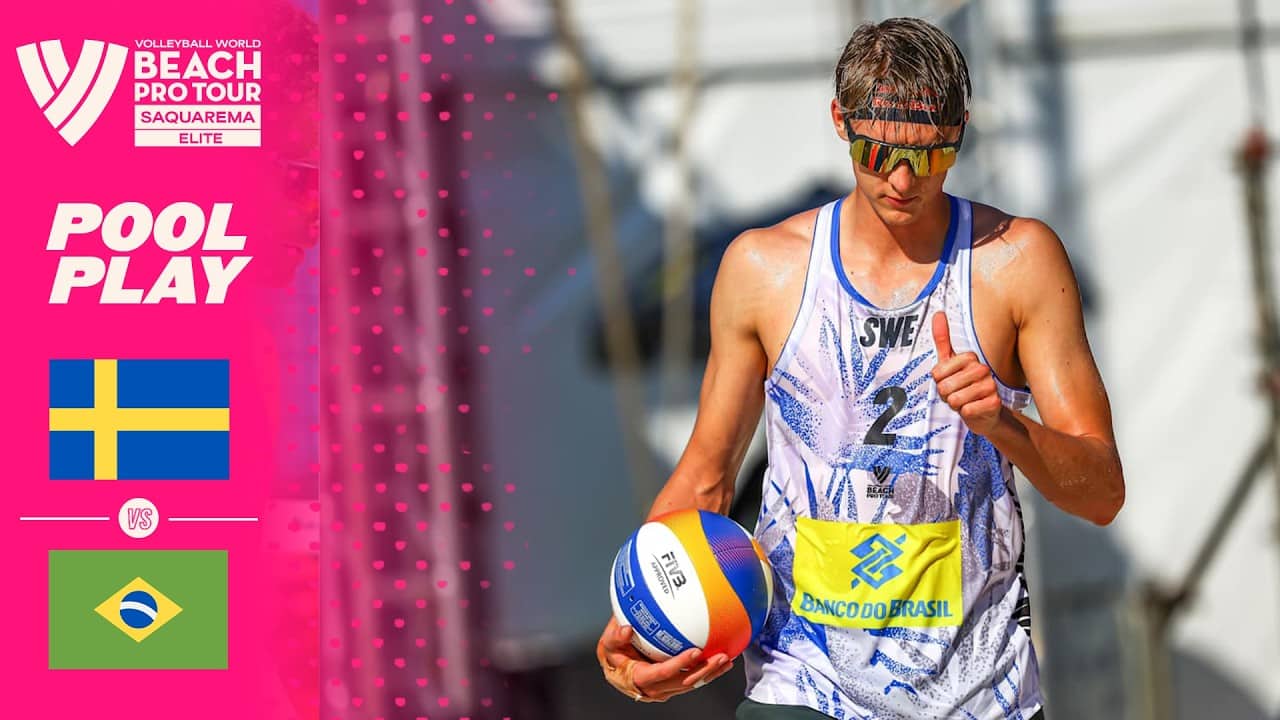 Åhman/Hellvig vs. Andre/Renato - Pool Play Highlights | Saquarema 2026 #BeachProTour