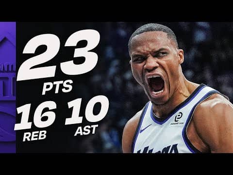 Russell Westbrook's 204th Career TRIPLE-DOUBLE! | November 5, 2025