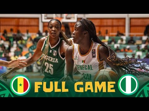 Semi-Finals | Senegal v Nigeria | Full Basketball Game | FIBA Women's AfroBasket 2025