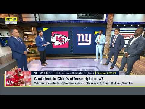 Kansas City Chiefs on UPSET ALERT vs. the Giants? 🚨 Harry Douglas gives THIS percent chance | Get Up