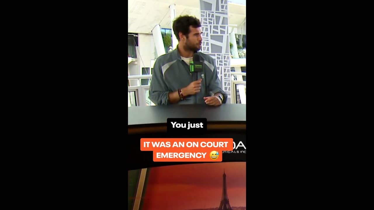 The always understanding Karen Khachanov, ladies and gents 🫡