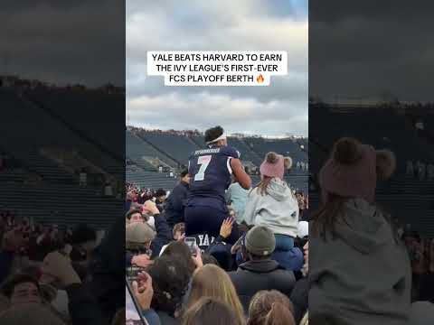 What a day for Yale 👏