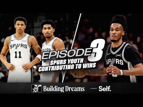 Building Dreams: How Dylan Harper, Stephon Castle & Carter Bryant Are Contributing to Spurs Success