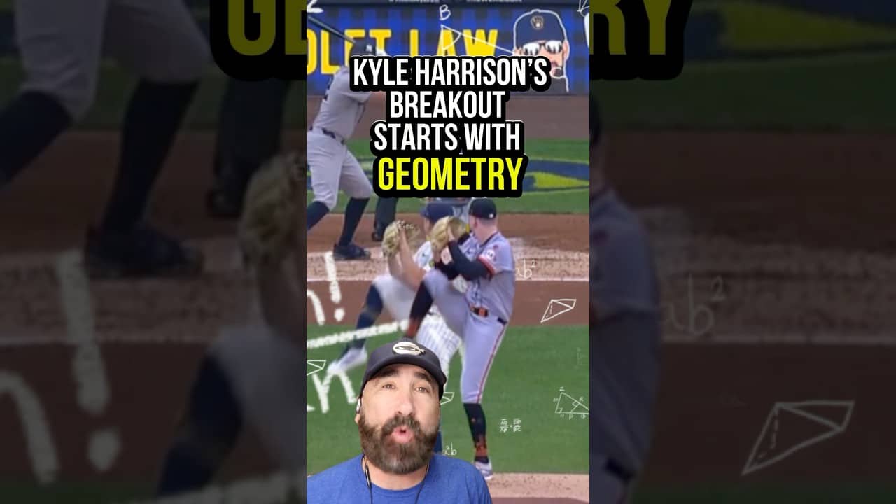 Geometry is responsible for Kyle Harrison’s breakout? #mlb