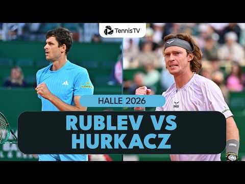 Andrey Rublev Takes On Hubert Hurkacz In Halle Round One 🎯 | Halle 2026 Highlights