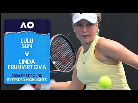 Lulu Sun v Linda Fruhvirtova Extended Highlights | Australian Open 2026 First Round