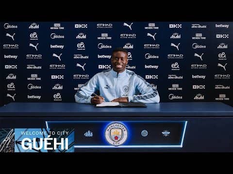 Marc Guéhi First Interview | Welcome to Manchester City ✍️