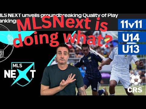 New! Quality of Play Ranking System in MLSNext