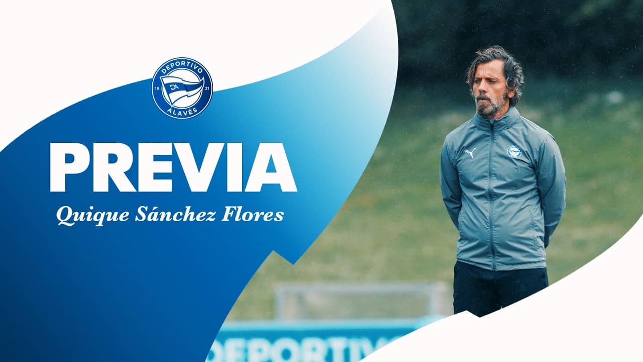 Quique Sánchez Flores: "Estos partidos se resuelven con madurez" | Deportivo Alavés