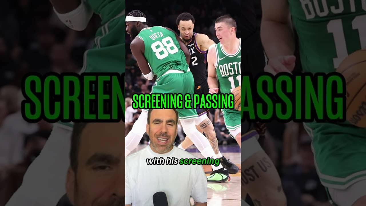 Neemias Queta went next level 📈 #celtics #nba #shorts