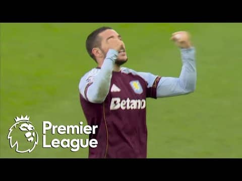 Emi Buendia's 95TH-MINUTE strike gives Aston Villa lead over Arsenal | Premier League | NBC Sports