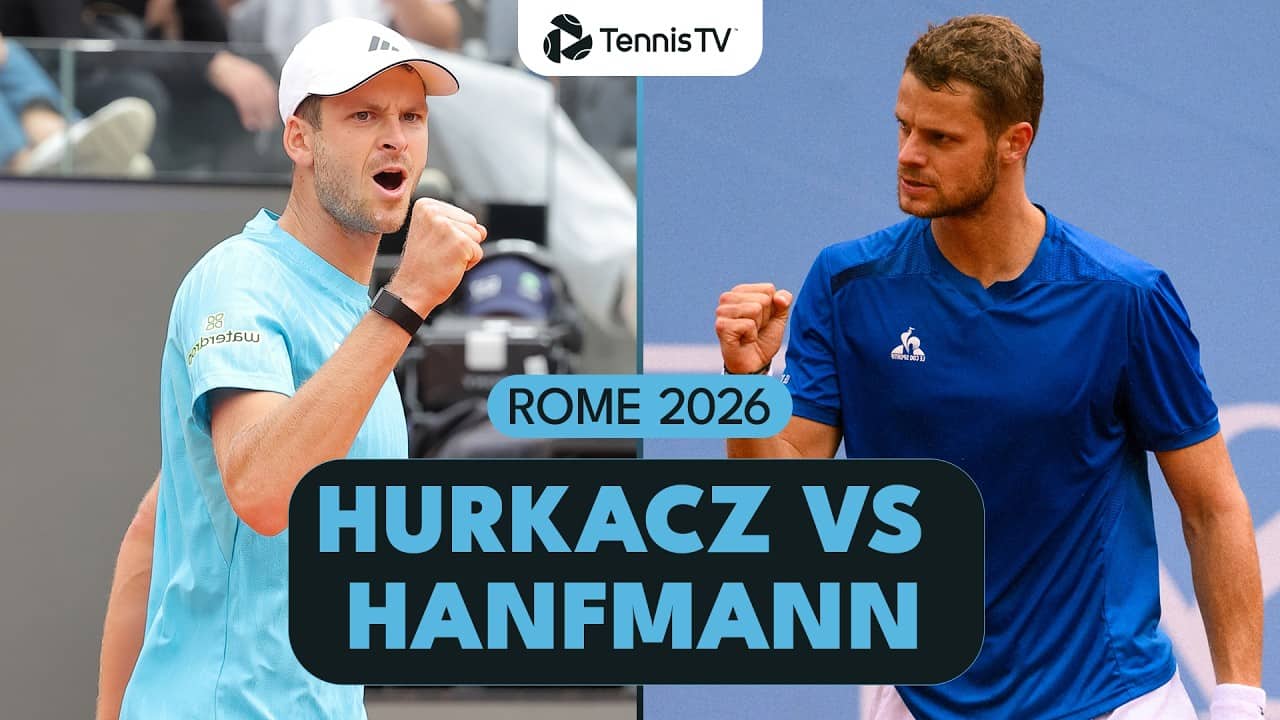 Hubert Hurkacz vs Yannick Hanfmann Three Set Battle 🔥 | Rome 2026 Highlights