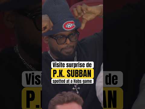P.K. Subban brings unmatched energy 🔋 #NHL #Habs