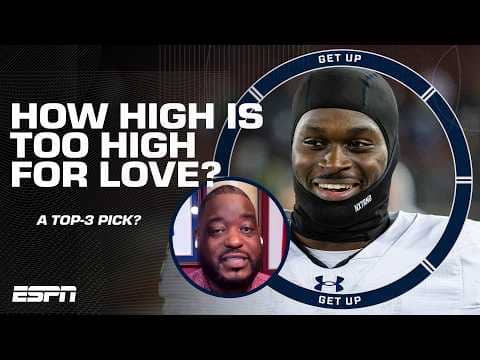 Should teams TRADE UP to No. 3 for Jeremiyah Love? ‘He’s a BLUE CHIP GUY!’ - Damien Woody | Get Up