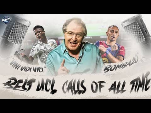 MAGISTERIAL! - Thank You Ray Hudson 😭 | Iconic UEFA Champions League Calls | CBS Sports Golazo