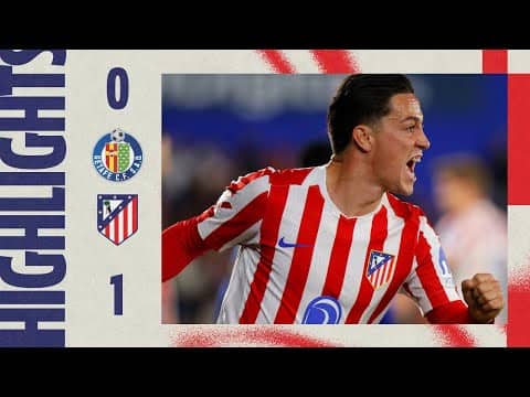 Getafe 0-1 Atlético de Madrid | ⚽ Domingos Duarte (OG) | HIGHLIGHTS, LaLiga - MD13