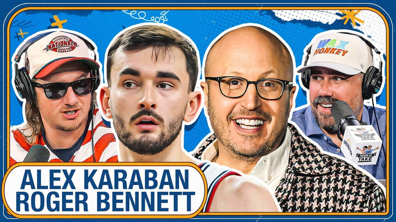 Roger Bennett, 2X National Champ Alex Karaban, Knicks Parade, Ronaldo vs Messi And Fyre Fest
