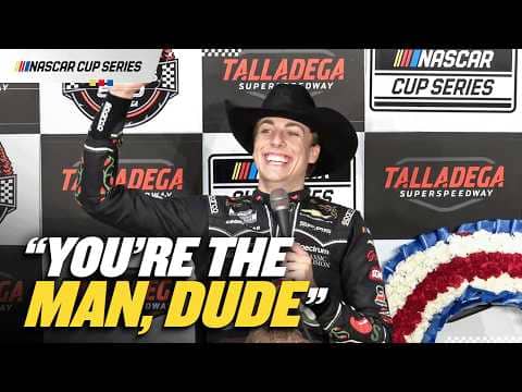 Cleetus McFarland Surprises Carson Hocevar After First Win | 2026 NASCAR Cup Series