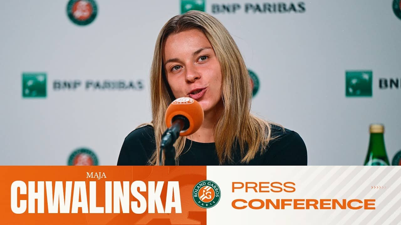 Maja Chwalinska | Round 4 Press Conference | Roland-Garros 2026