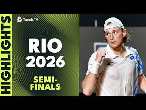 Etcheverry vs Kopriva; Tabilo vs Buse | Rio 2026 Semi-Final Highlights