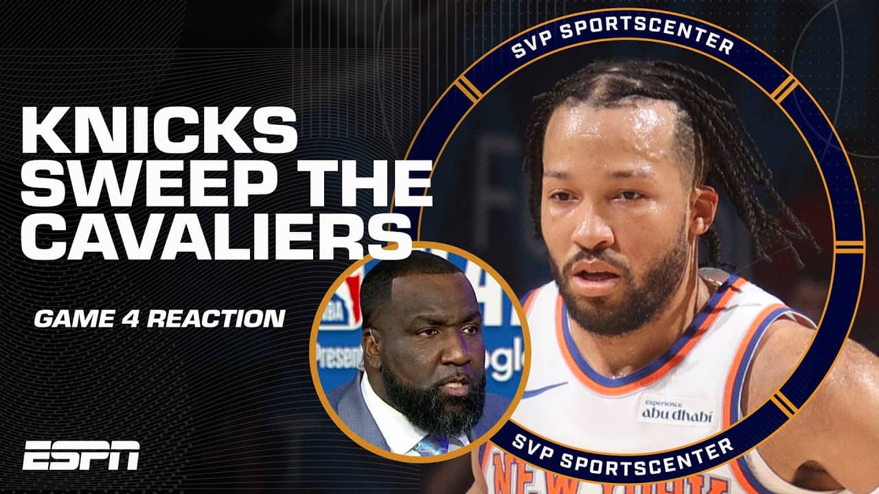 Knicks have a 'LEGIT SHOT' at winning the NBA Finals 🗣️ Perk reacts to sweep vs. Cavs | SC with SVP