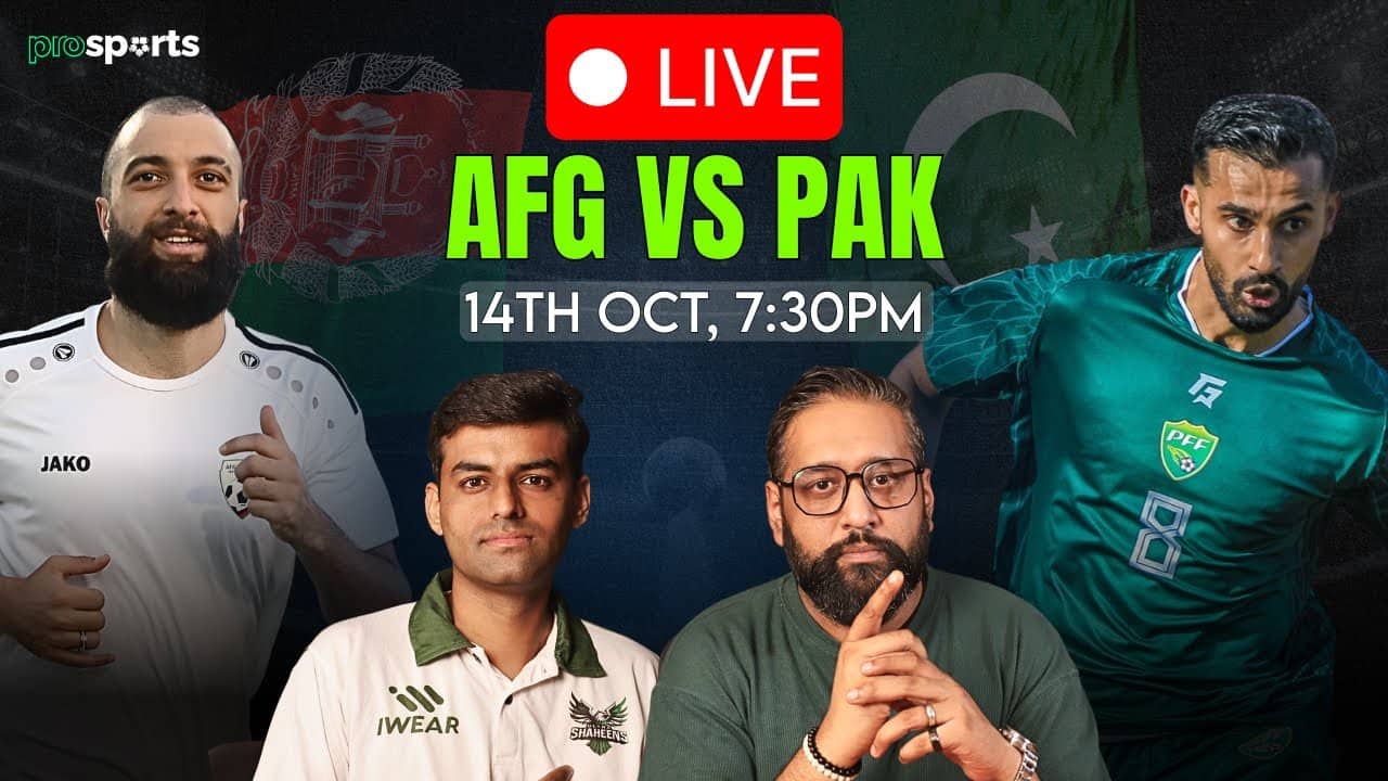🔴LIVE Pakistan vs Afghanistan AFC Asian Cup Qualifiers | Live Watch Along
