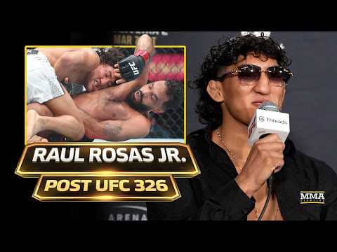 Raul Rosas Jr. Reacts To Win over Rob Font At UFC 326, Wants Top 15 Fight Next | UFC 326