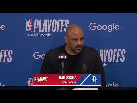 Press Conference by Ime Udoka vs Lakers Game 1