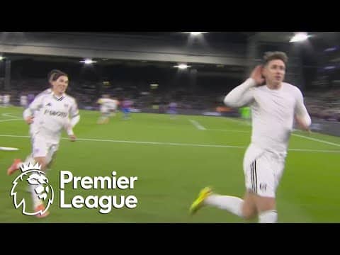 Tom Cairney BLASTS Fulham level at 1-1 with Crystal Palace | Premier League | NBC Sports