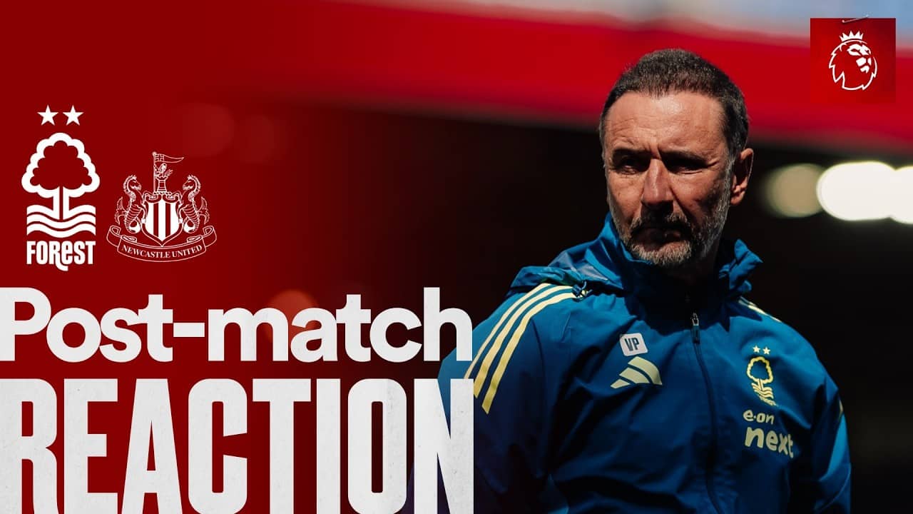 Vítor Pereira's Reaction | Nottingham Forest 1-1 Newcastle United | Premier League 🗣️