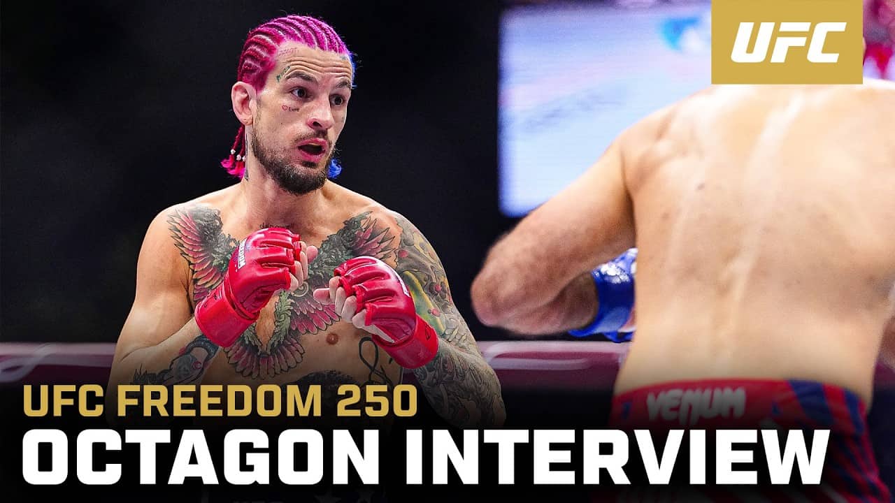 Sean O'Malley Octagon Interview | UFC Freedom 250