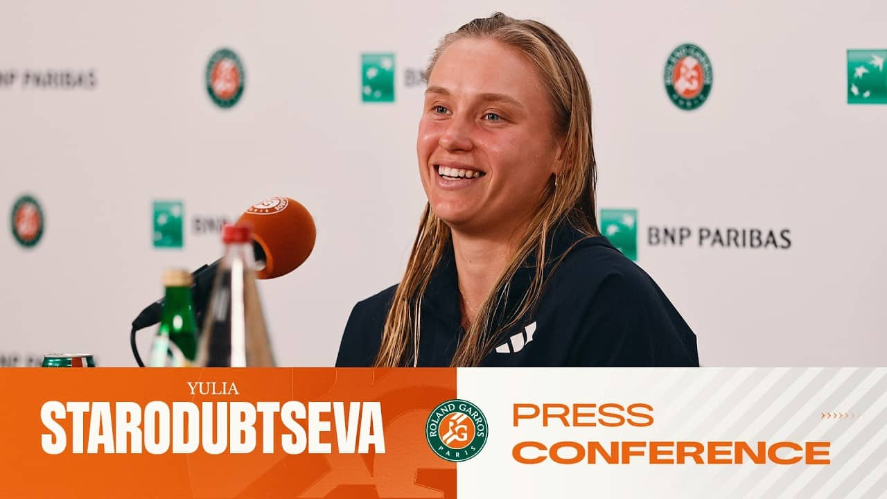 Yuliia Starodubtseva | Round 2 Press Conference | Roland-Garros 2026