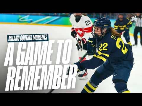 Switzerland BACK on the Podium!🇨🇭🏒| Women's Ice Hockey Bronze Medal Game | Milano Cortina Highlights