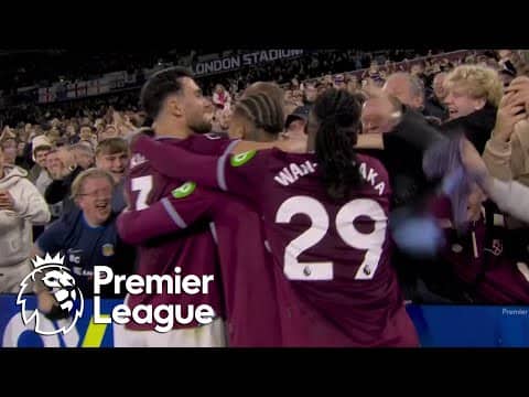 Kyle Walker-Peters taps in West Ham's third against Burnley | Premier League | NBC Sports