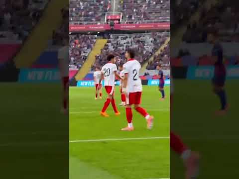 This angle of Pedri’s finish 🤩