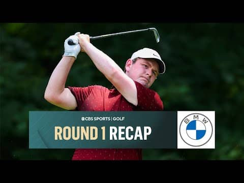 2025 BMW Championship: Robert MacIntyre surges into lead, Scheffler sits 4 shots back after Day 1