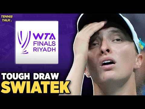 Swiatek Tough Draw | Sabalenka, Gauff Clash at WTA Finals 2025 | Tennis News