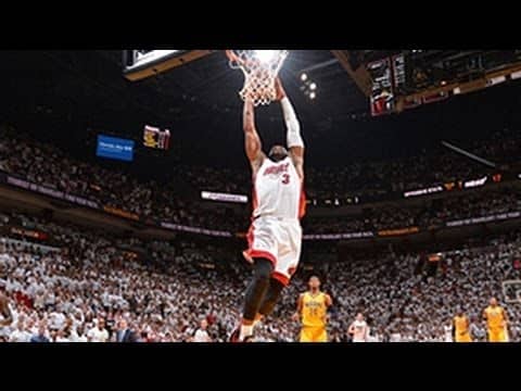 Dwyane Wade's coast-to-coast slam dunk!