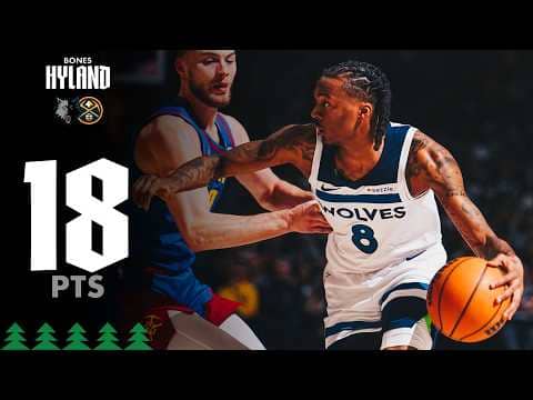 Bones Hyland SPARK OFF THE BENCH With 18 Points In Win Over Denver | 03.01.26
