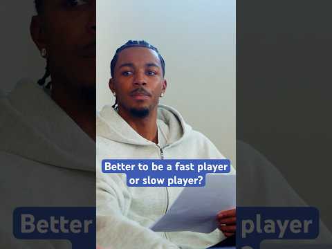 Is it better to be a fast player or a slow player? #pelicans #nba #shorts