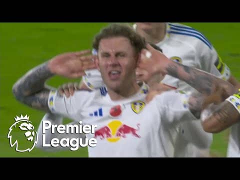 Joe Rodon doubles Leeds' lead over West Ham | Premier League | NBC Sports