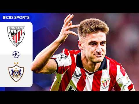 Athletic Club vs. Qarabağ FK: Extended Highlights | UCL League Phase MD 3 | CBS Sports Golazo