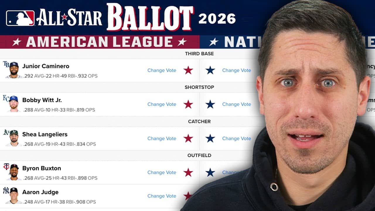 My FINAL 2026 MLB All Star Game Starter Picks