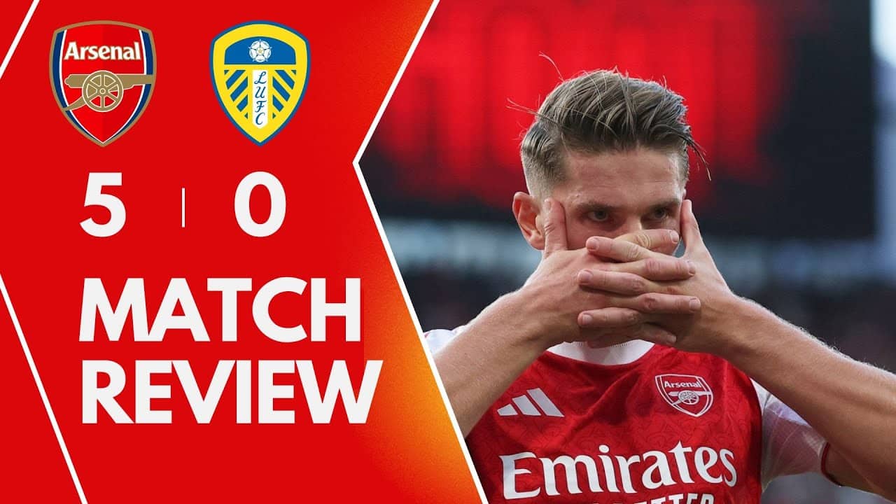 Arsenal 5–0 Leeds | Gyökeres Brace, Timber Double, Eze Unveiled & Dowman Debut