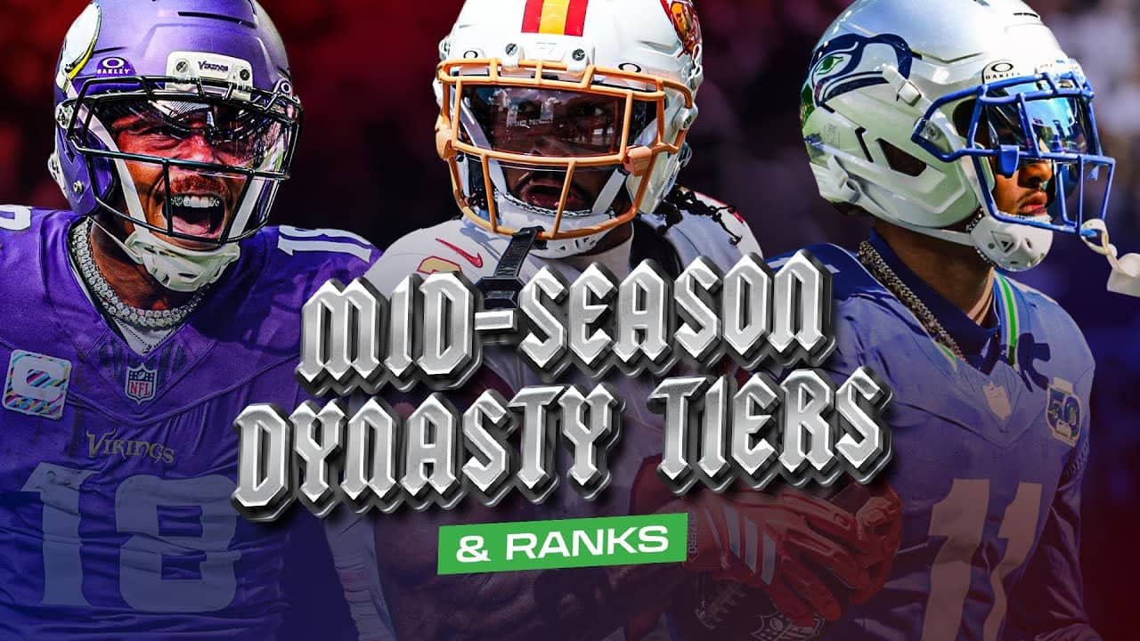 Midseason Dynasty Tiers & Ranks + Trade Deadline Drama | Dynasty Fantasy Football 2025