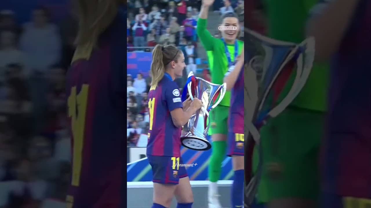 Alexia Putellas and Barcelona become 4x #UWCL Champions 🌟