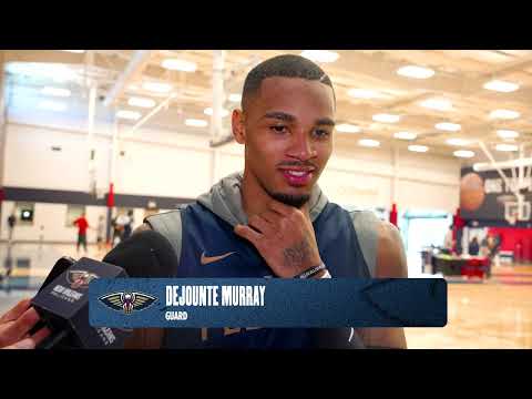 Dejounte Murray on return, recovery from Achilles injury | Pelicans Practice 2/23/26