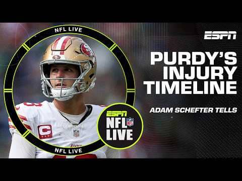 Brock Purdy could miss 'MULTIPLE weeks' 👀 What will the Niners look like without him!? | NFL Live